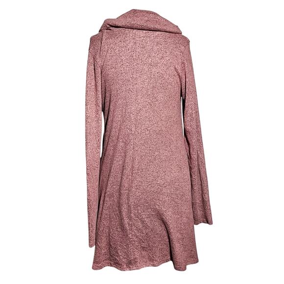 Cowl Neck Long Sleeve Dress with Pockets Size Medium - Picture 2 of 4